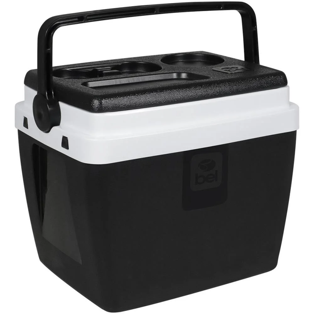 Caixa Termica 12L C/Alca E Suporte Pto/Branc Bel - imagem 3