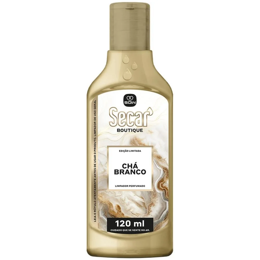 Limpador Perfumado Secar Boutique Cha Branco120Ml Soin - imagem 2