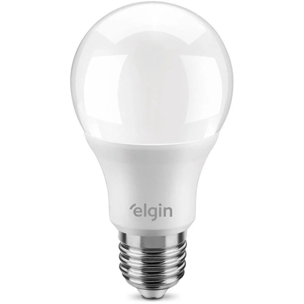 Lampada Led Bulbo 12W Bivolt 3000K Elgin - imagem 2
