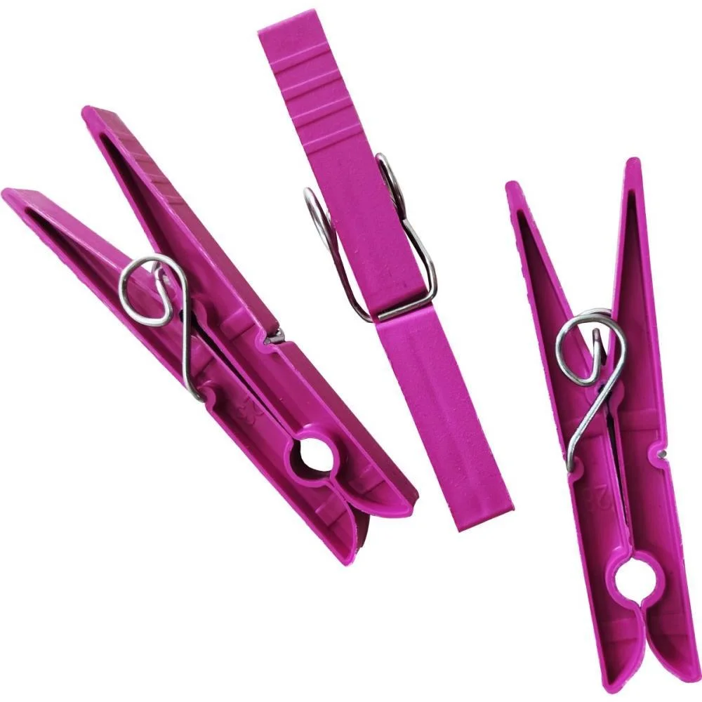 Prendedor De Roupa Plastico Pequeno Cores (S) Theoto (Pct.c/12) - imagem 4