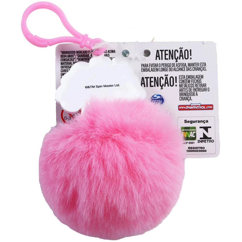 Chaveiro Patrulha Canina Pompom (S) Toyng C/ 24 Unidades - imagem 3