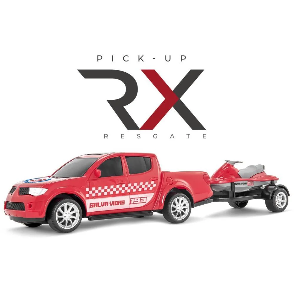 Carrinho Pick Up Rx Resgate Roma - imagem 6