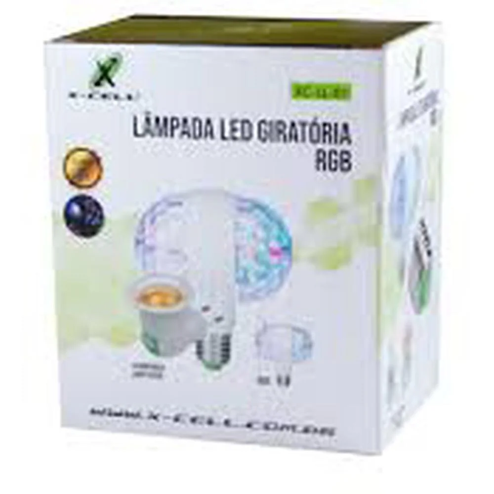 Lampada Led 6W Controle Remoto E Som Flex - imagem 3