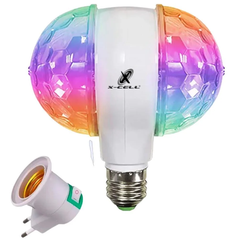 Lampada Led 6W Controle Remoto E Som Flex - imagem 4