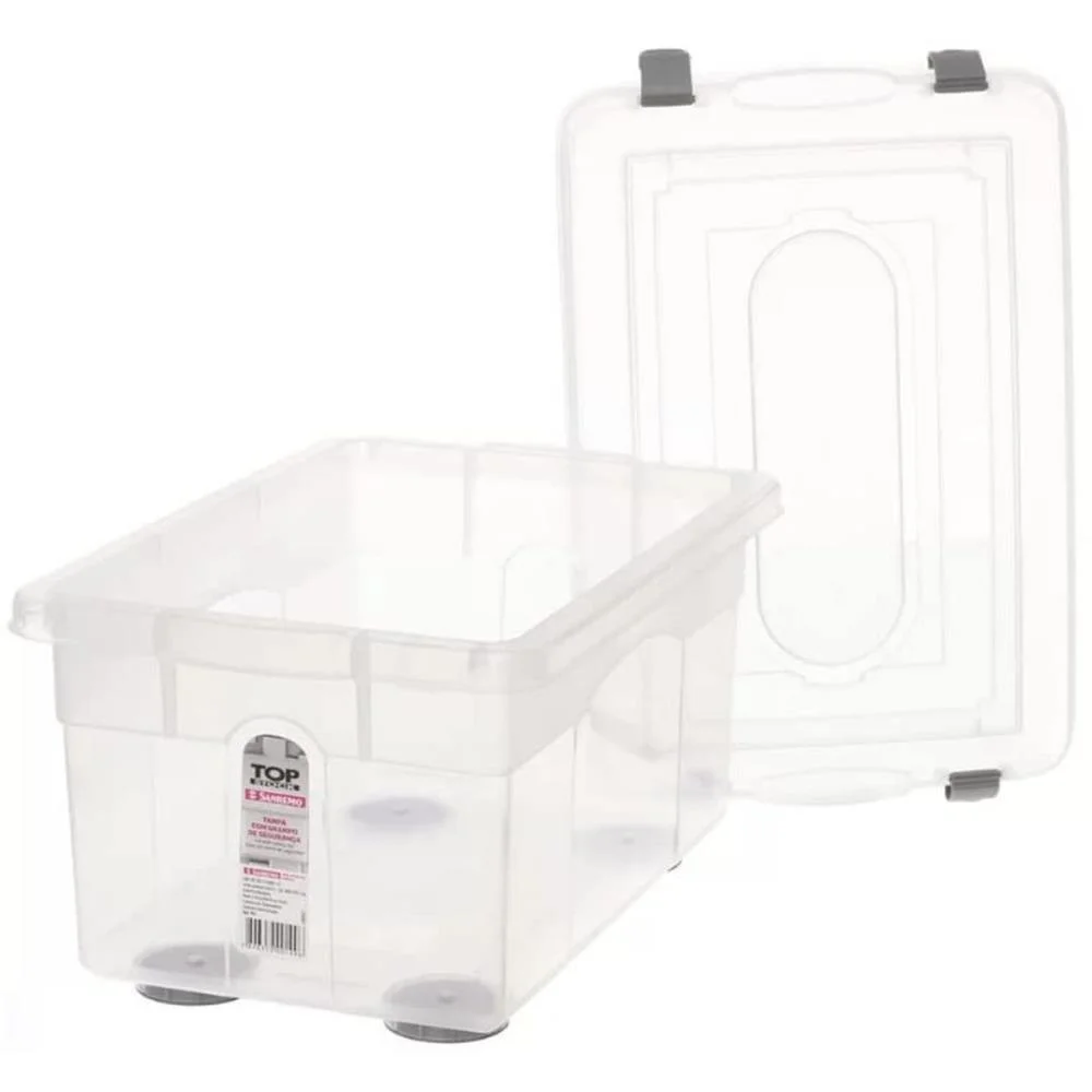 Caixa Plastica Multiuso Top Stock 16,7 Litros Sanremo - imagem 3