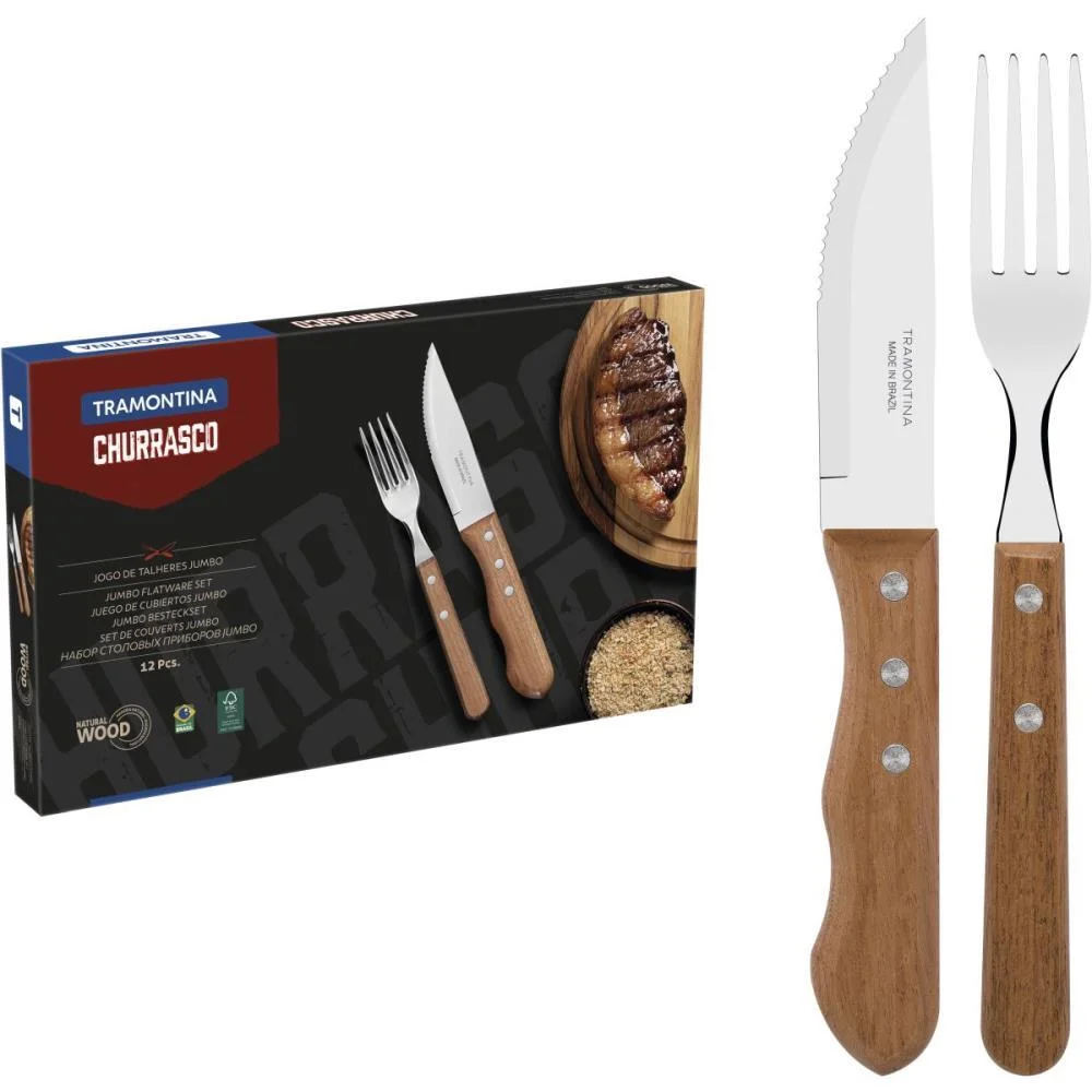 Talher Jogo P/Churrasco Dynamic 12Pcs Tramontina - imagem 2