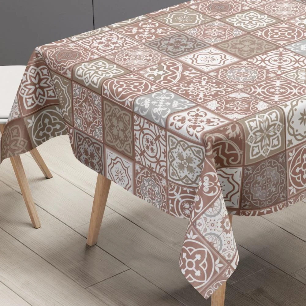 Toalha Termica Azulejo Marrom 1,40 X 30M. Plastvinil (Rolo) - imagem 3