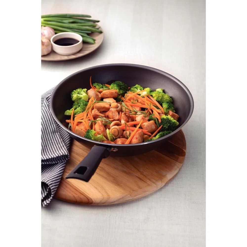Panela Wok Loreto 24Cm Grafite Tramontina - imagem 5