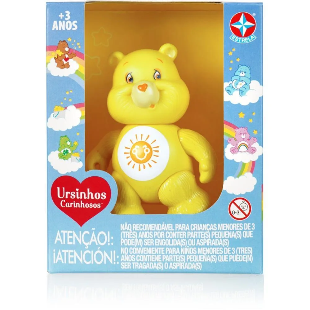 Boneco E Personagem Ursinho Carinhoso Sol Amarelo Estrela - imagem 6