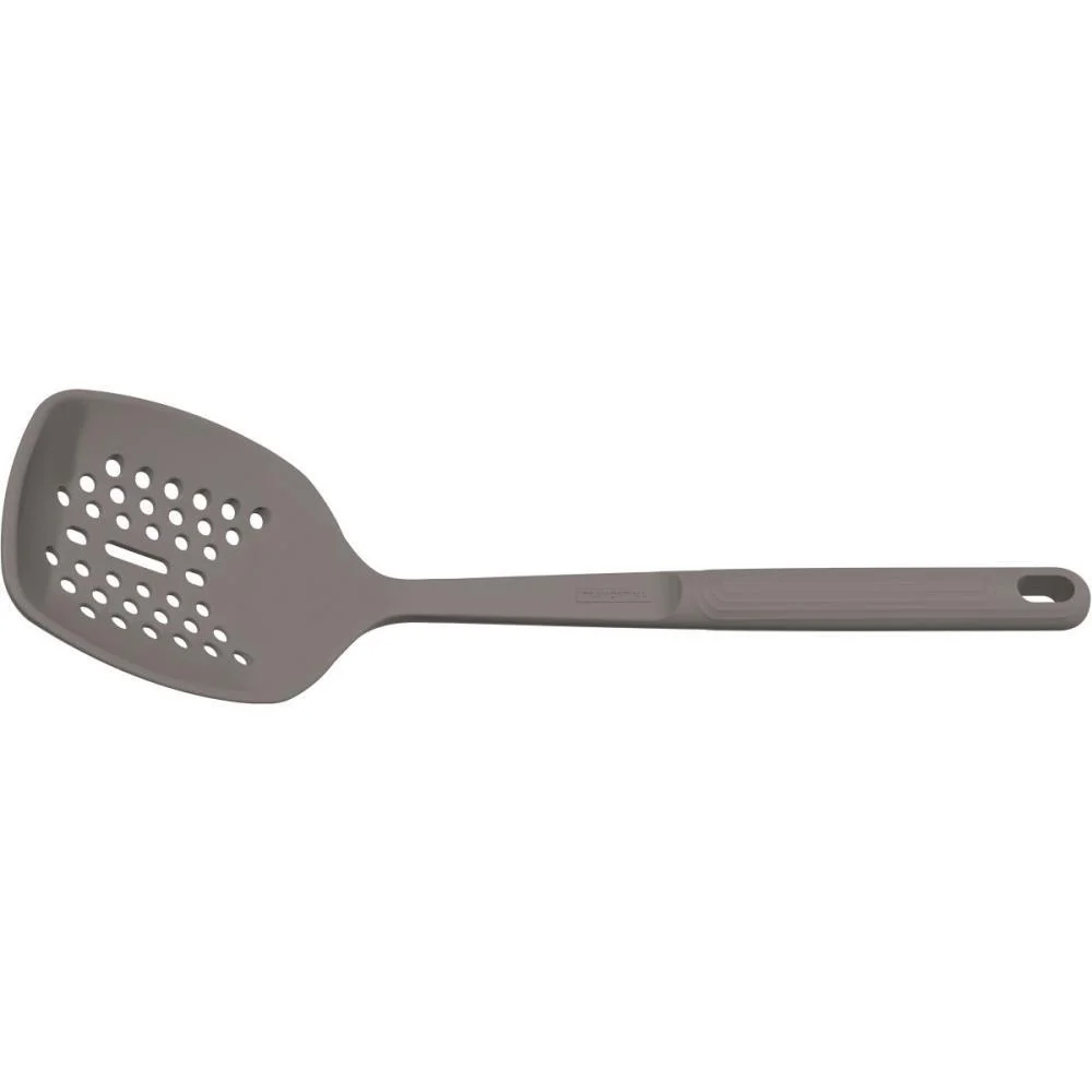 Talher Escumadeira Silicone Cinza Tramontina - imagem 3