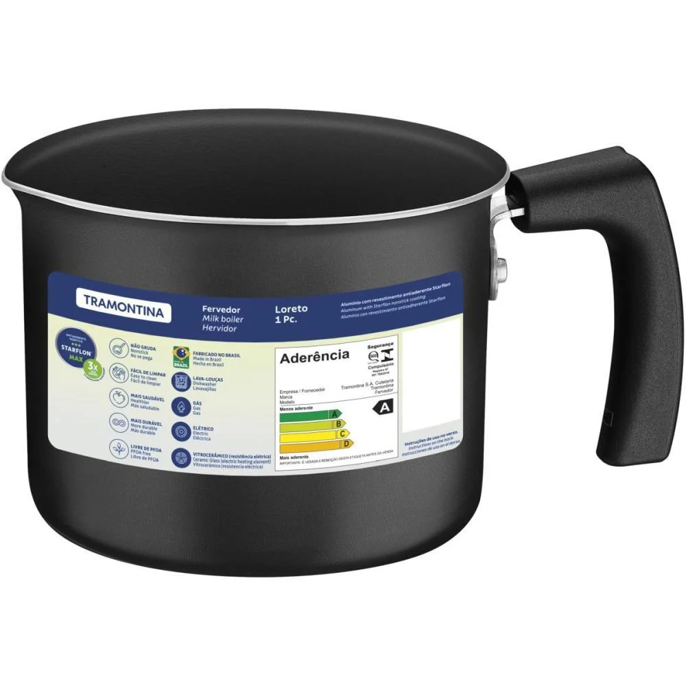 Panela Fervedor Loreto 12Cm 1,1L Graf Tramontina - imagem 4