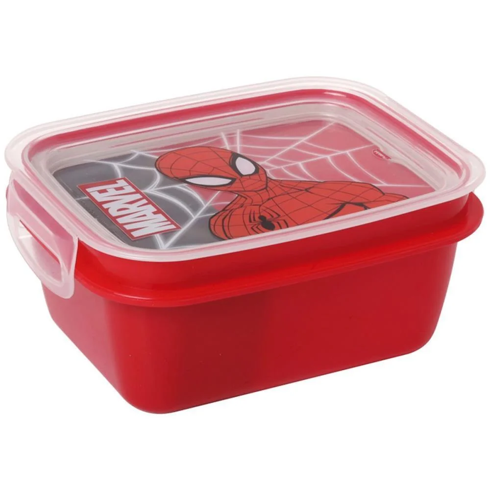 Marmita Spider-Man C/Trava 630Ml Plasutil - imagem 2