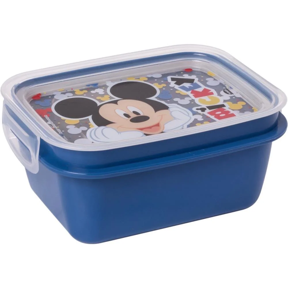 Marmita Mickey C/Trava 630Ml Plasutil - imagem 2