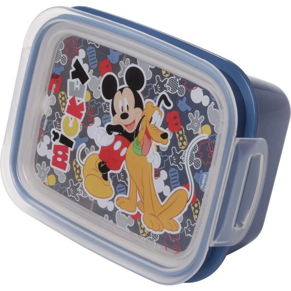 Marmita Mickey C/Trava 630Ml Plasutil - imagem 4