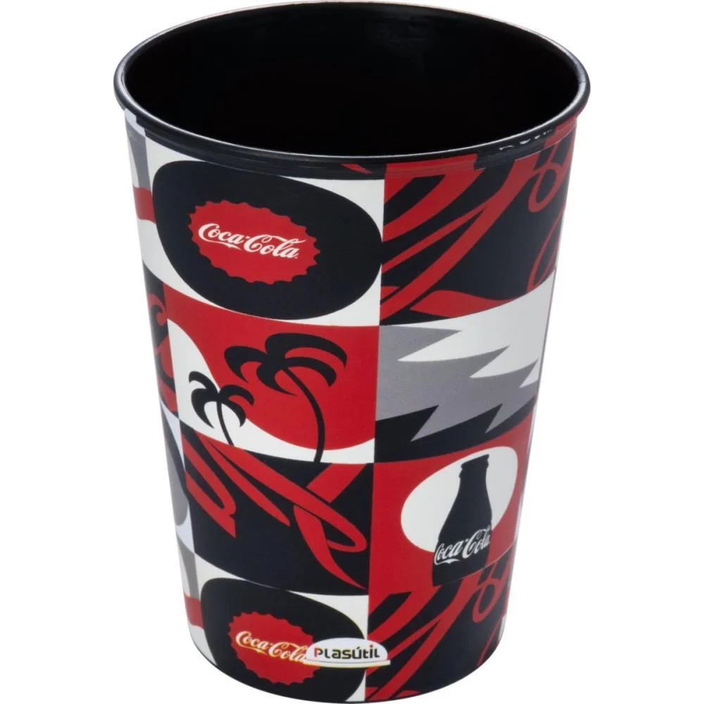 Copo Decorado Coca-Cola 320Ml Plasutil - imagem 6