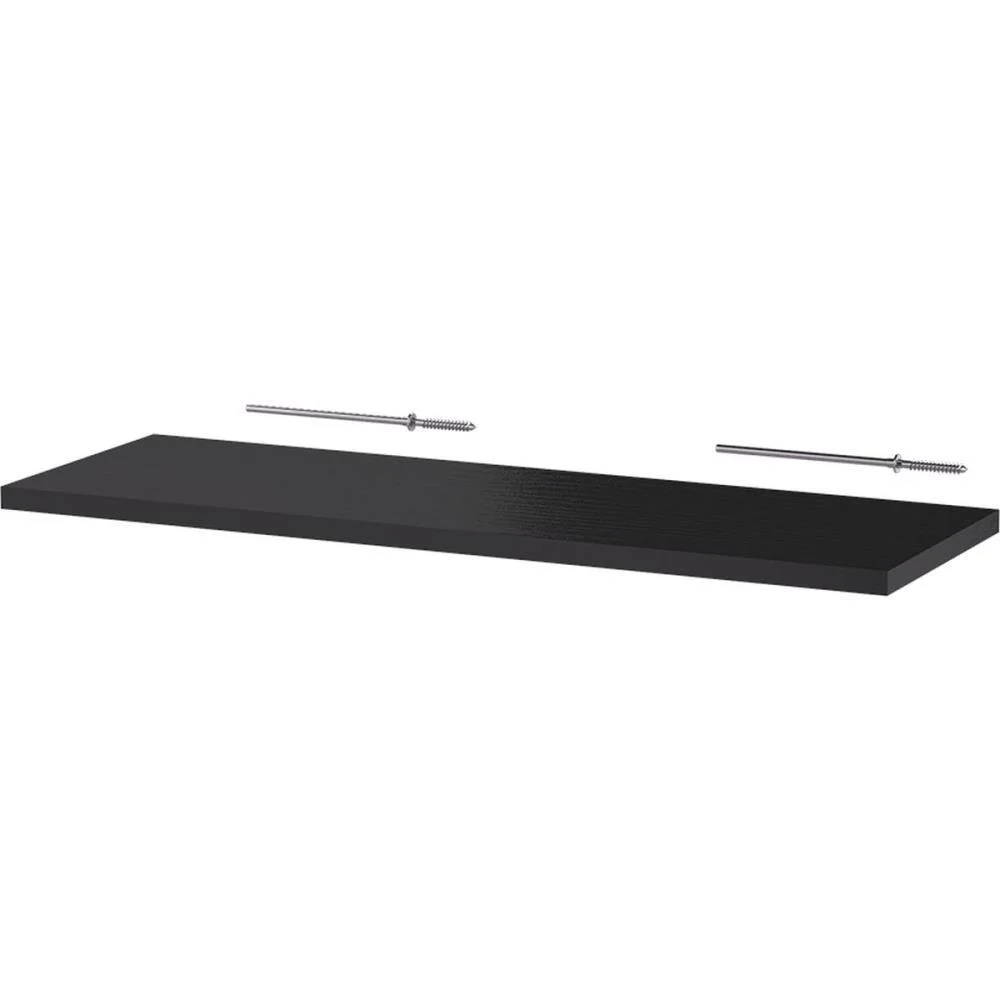 Prateleira Mdp 60X20X1,5Cm Preto Souza - imagem 3