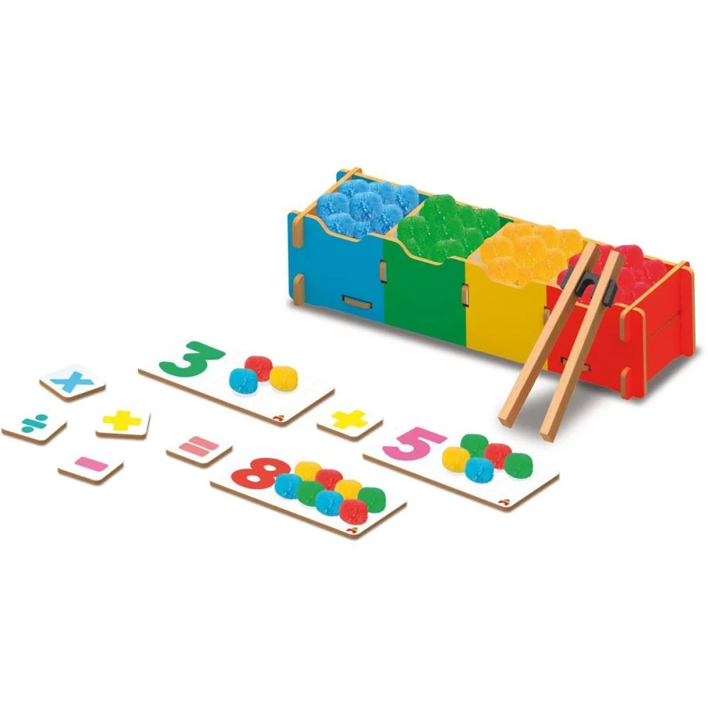 Brinquedo Pedagogico Separaçao Cores E Contando Xalingo - imagem 4