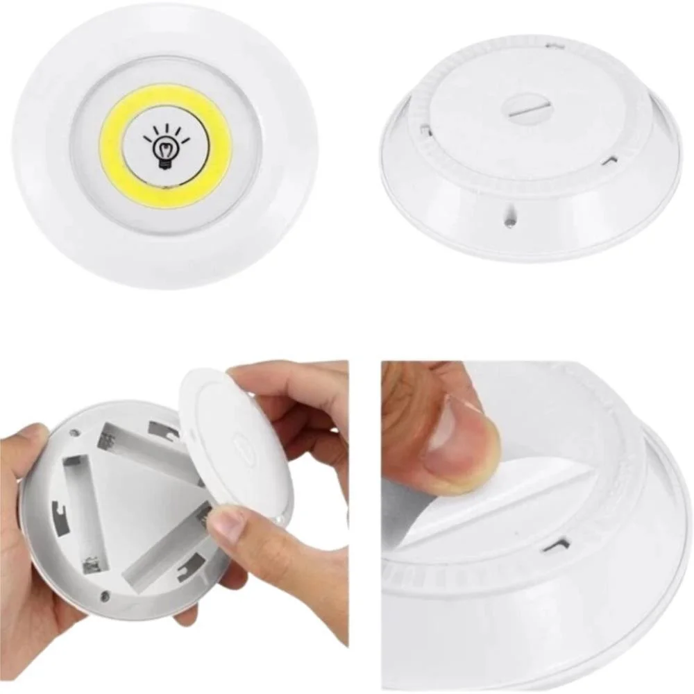 Luminaria Led Kit C/3Luminarias Led S/Fio Flex - imagem 3