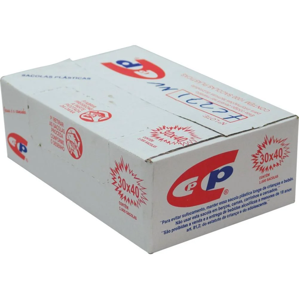 Sacola Plastica 30X40 C/1000 Unidades Central Plast (Caixa) - imagem 2