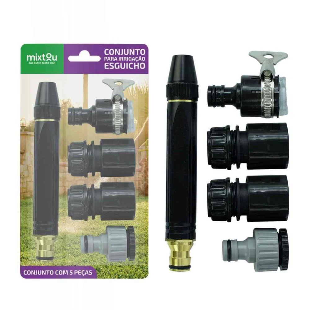 Utensilio Domestico Pulverizador De Mangueira 5Pcs Santana Centro (Kit) - imagem 4