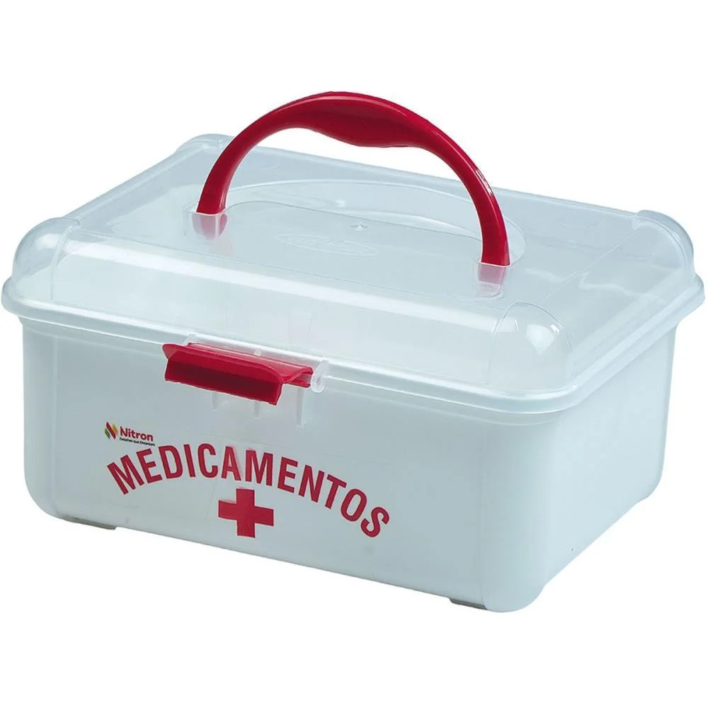 Organizador Caixa Medicamento 1,4L Br Nitron - imagem 3