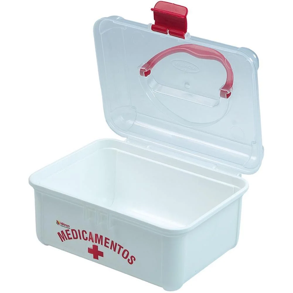 Organizador Caixa Medicamento 1,4L Br Nitron - imagem 4