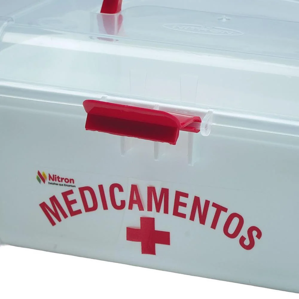 Organizador Caixa Medicamento 1,4L Br Nitron - imagem 6
