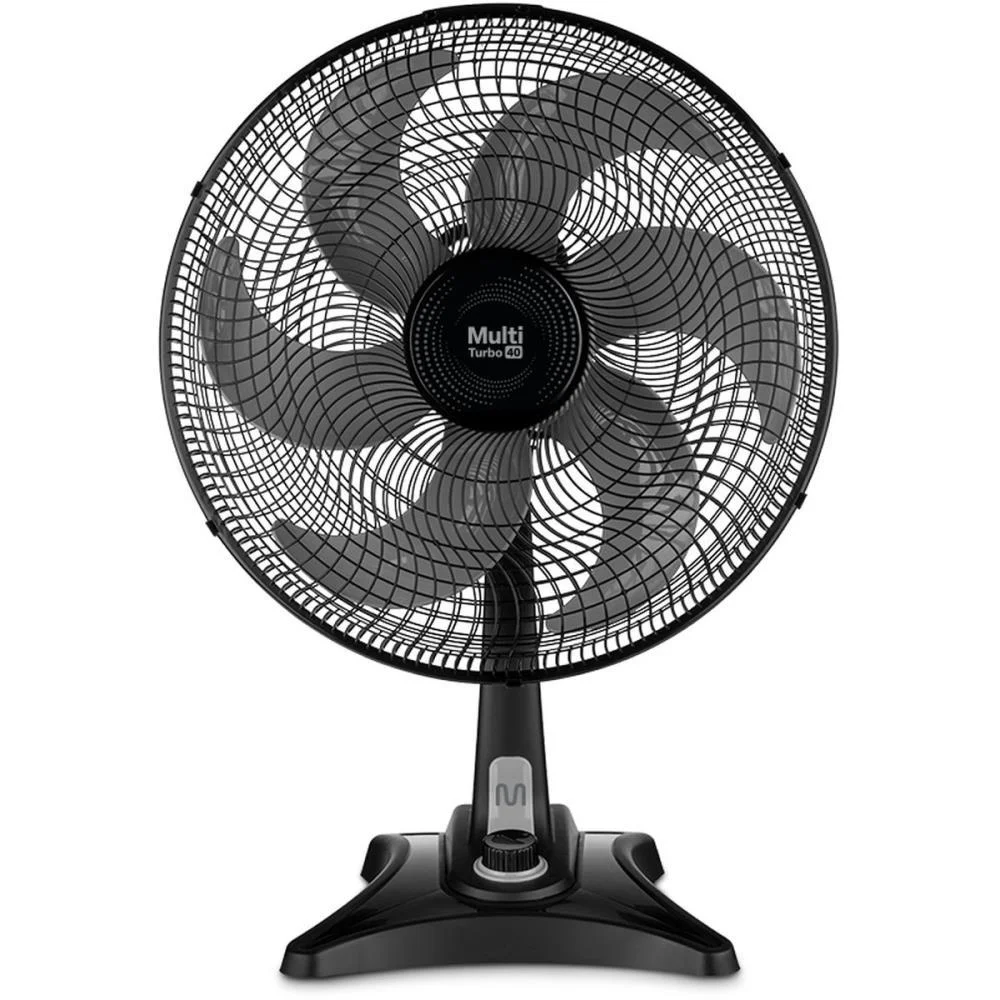 Ventilador Mesa Turbo 127V/135W 40Cm Pt Multi - imagem 3