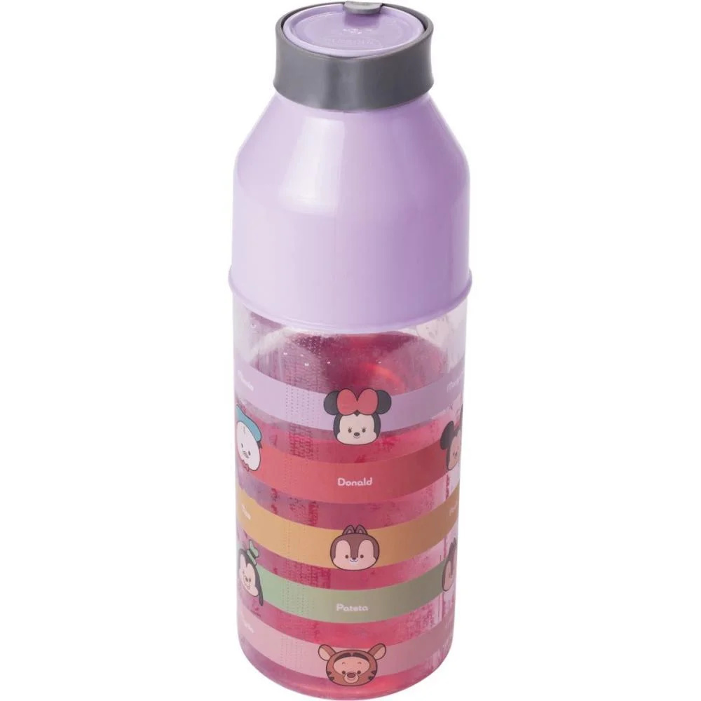 Garrafa Plastica Pooh Fresh Com Copo 500Ml Plasutil - imagem 3