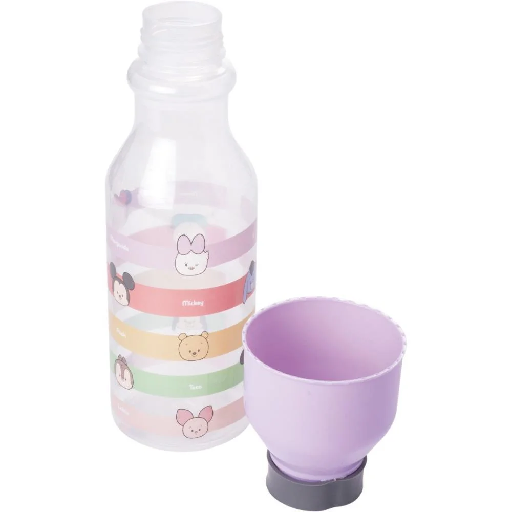 Garrafa Plastica Pooh Fresh Com Copo 500Ml Plasutil - imagem 4