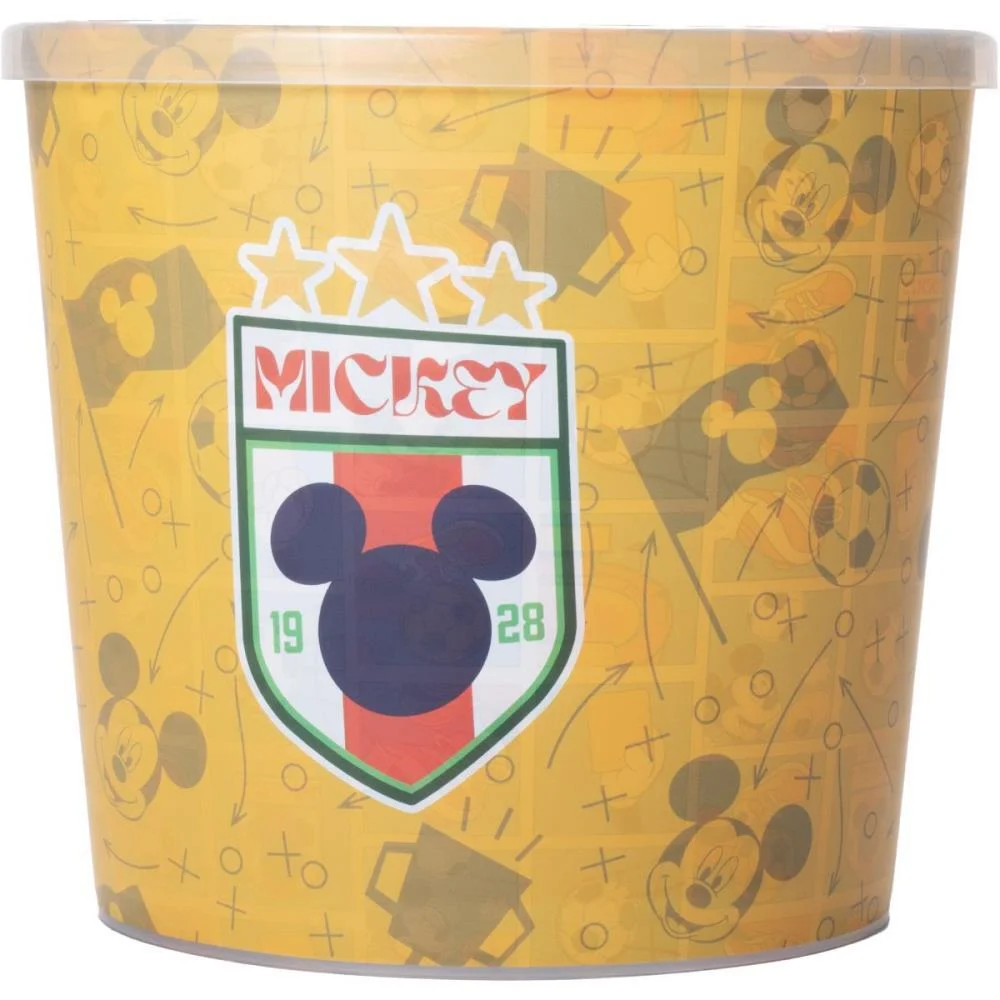 Balde Para Pipoca Disney Futebol 2,1L Plasutil - imagem 5
