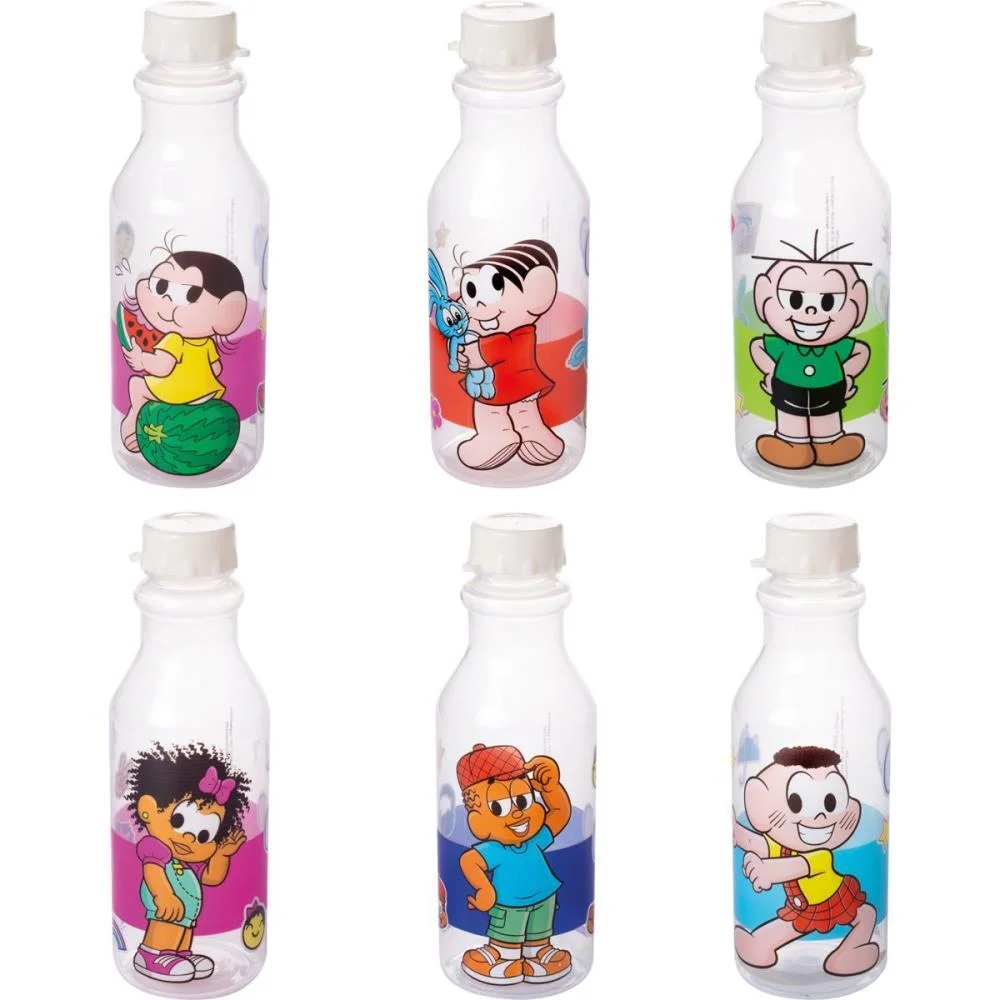 Garrafa Plastica Turma Da Monica Retro 500Ml (S Plasutil - imagem 2
