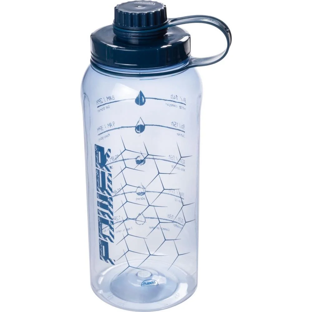 Garrafa Plastica Fitness Sport1,5L Cinza Plasutil - imagem 2