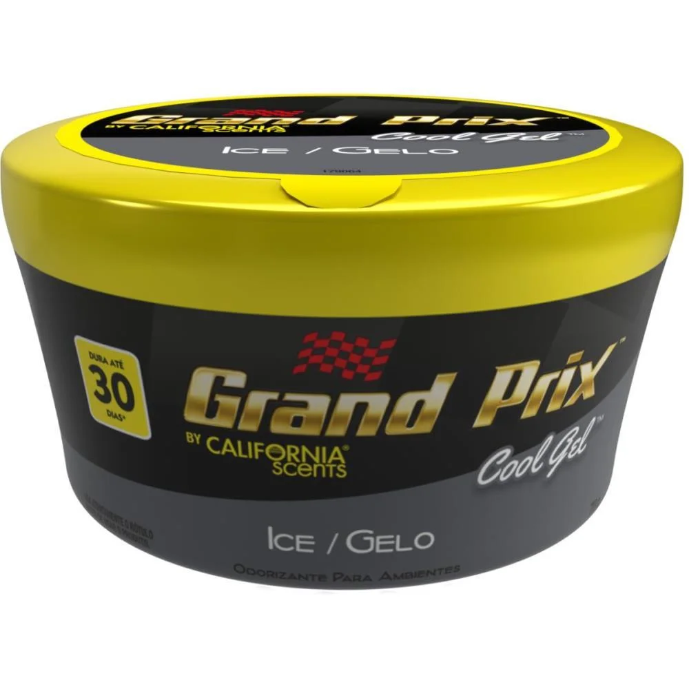 Odorizador Para Carro Grand Prix Cool Gel Ice Rayovac - imagem 2