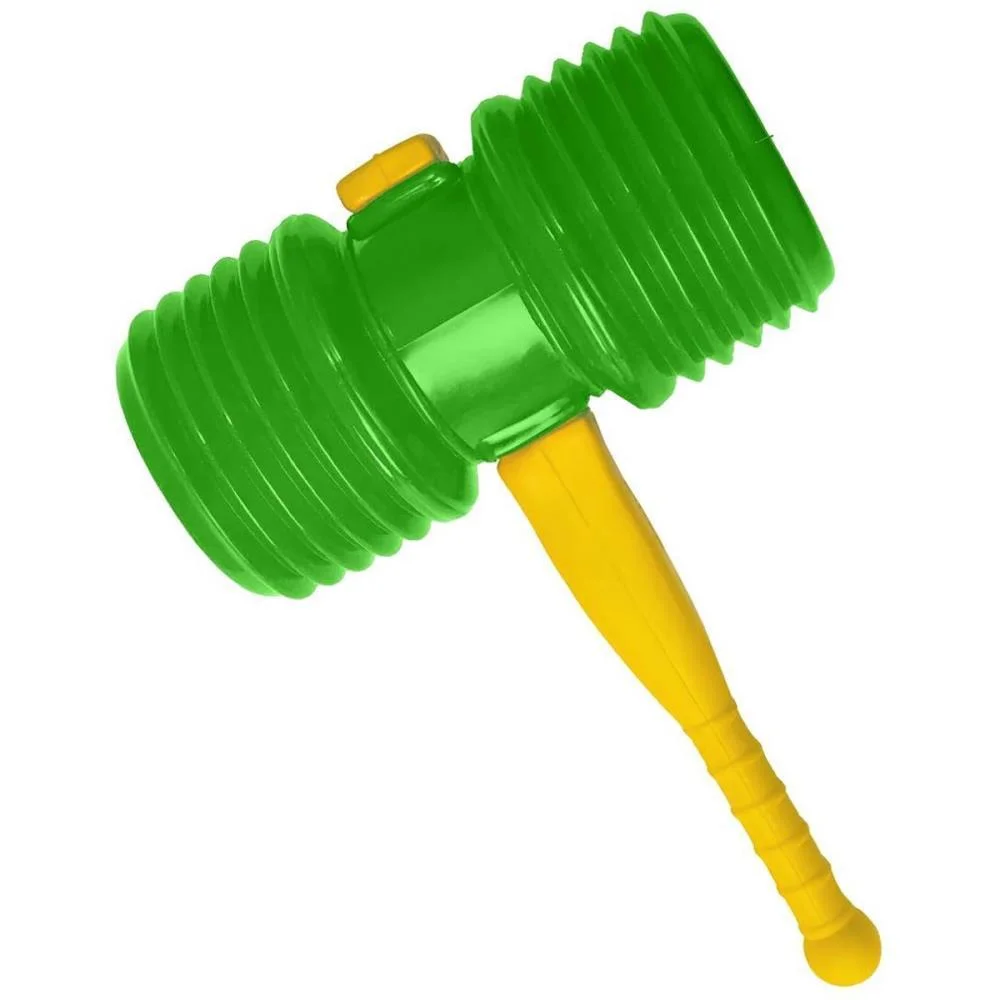 Copa Do Mundo Martelo Sanfona 30Cm Verde/Am. Leplastic - imagem 3