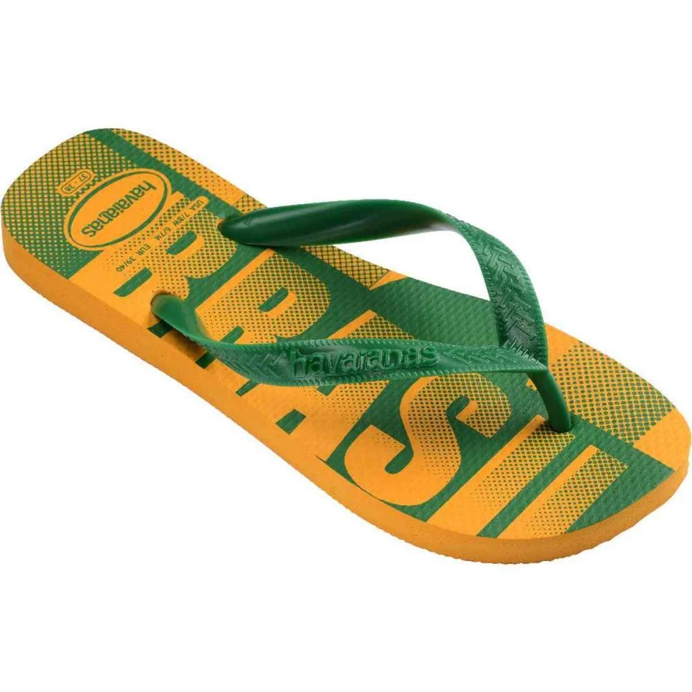 Copa Do Mundo Chinelo Top Vai Brasil 33/4 Havaianas (Par) - imagem 3