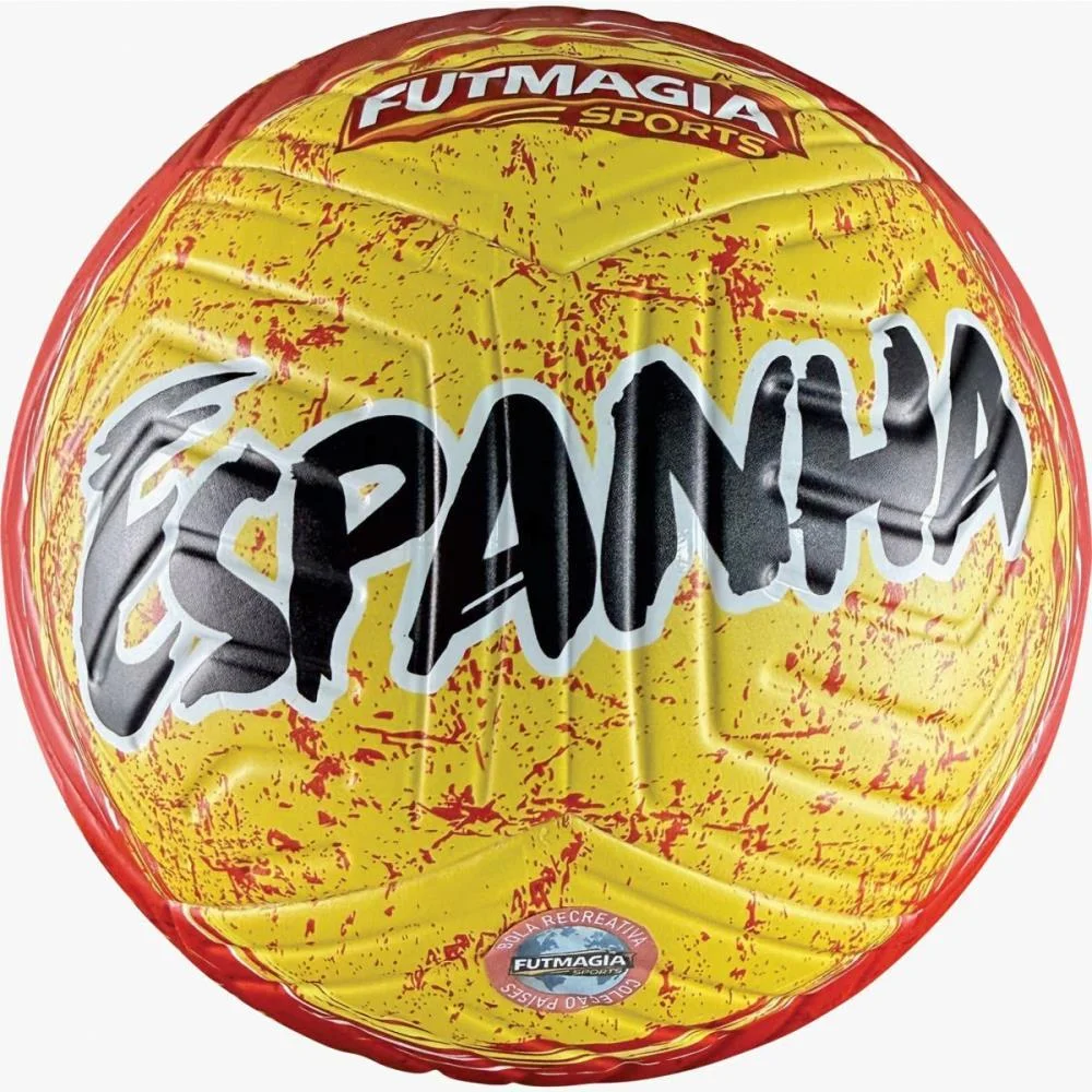 Copa Do Mundo Bola Bandeira Espanha N.5 Futmagia Sports - imagem 2