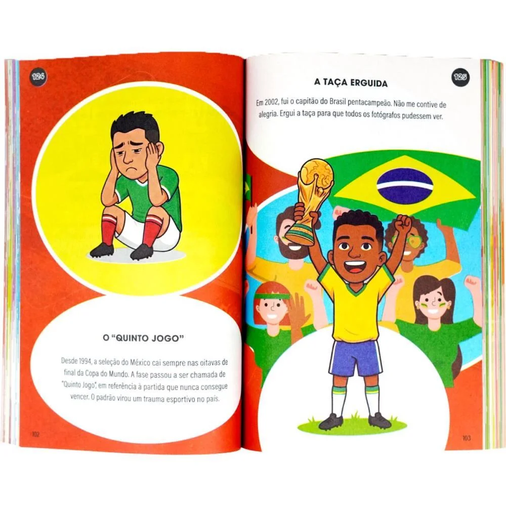 Copa Do Mundo Livro 365 Curiosidades Futebol Magic Kids - imagem 3