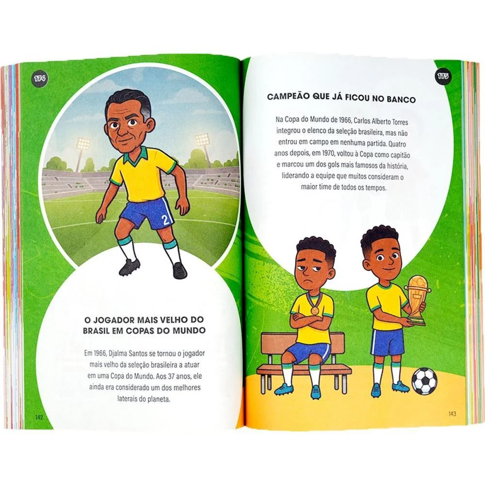 Copa Do Mundo Livro 365 Curiosidades Futebol Magic Kids - imagem 4
