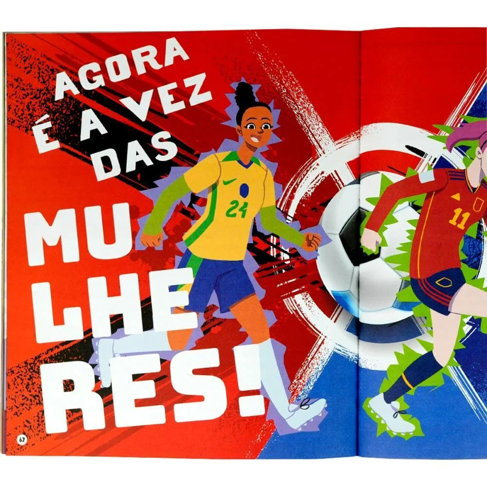 Copa Do Mundo Livro Das Copas Do Mundo C/Ade Magic Kids - imagem 3