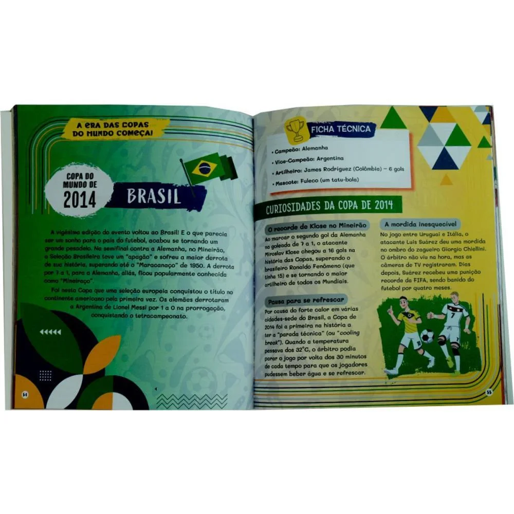 Copa Do Mundo Livro Das Copas Do Mundo C/Ade Magic Kids - imagem 5