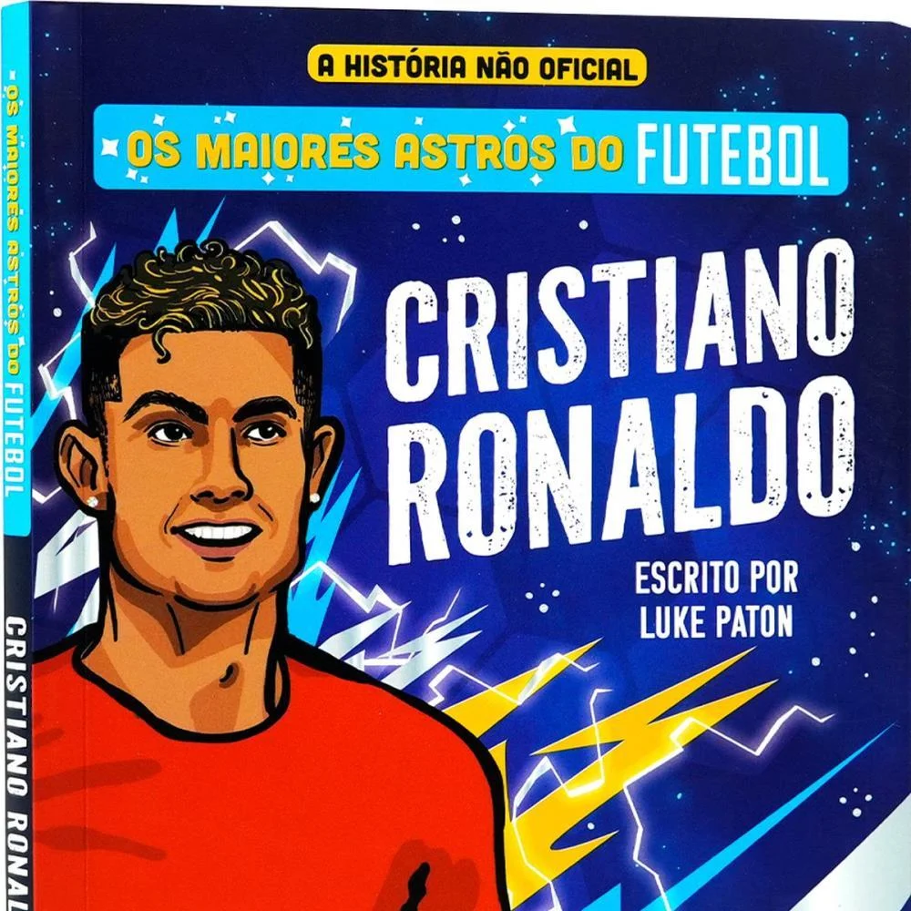 Copa Do Mundo Livro Astros Cristiano Ronaldo Magic Kids - imagem 3