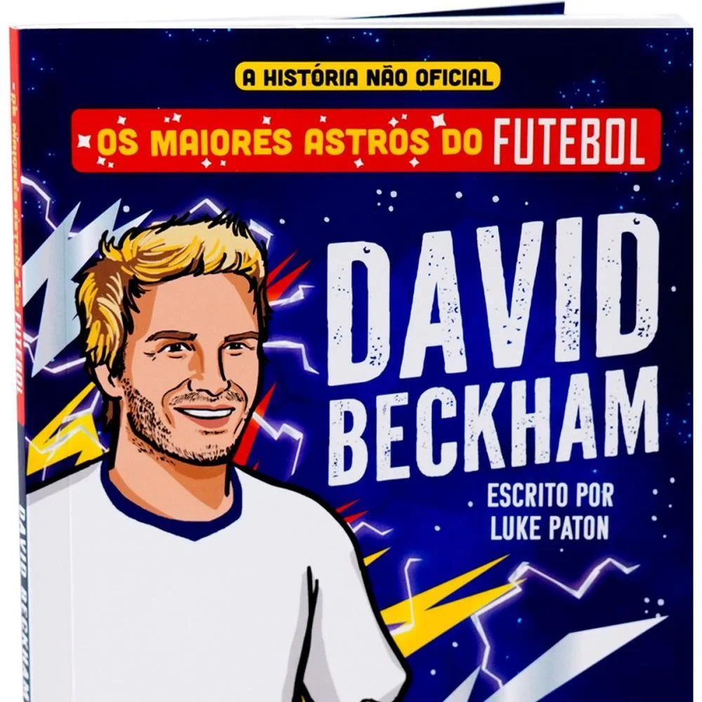 Copa Do Mundo Livro Astros David Beckham127P Magic Kids - imagem 4