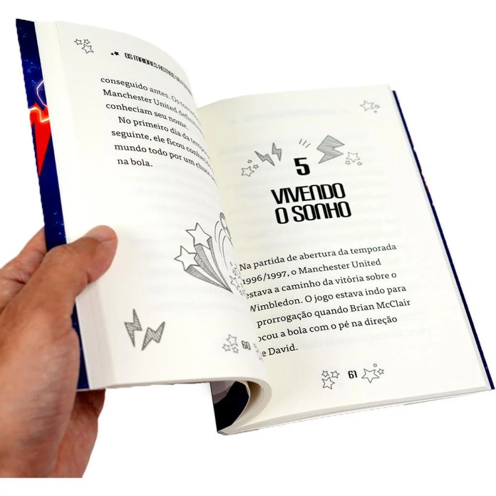 Copa Do Mundo Livro Astros David Beckham127P Magic Kids - imagem 5