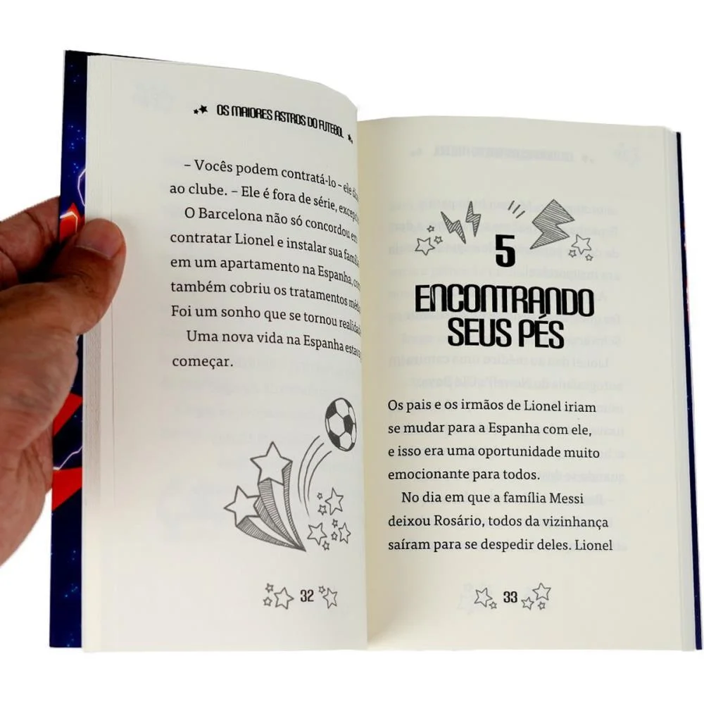 Copa Do Mundo Livro Astros Lionel Messi Magic Kids - imagem 3