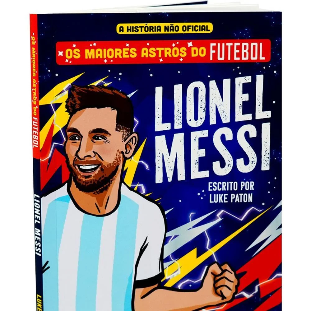 Copa Do Mundo Livro Astros Lionel Messi Magic Kids - imagem 4