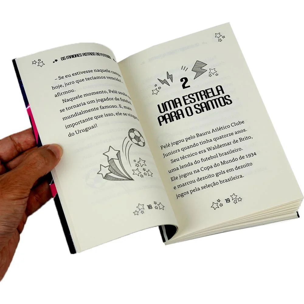 Copa Do Mundo Livro Astros Pele Magic Kids - imagem 5