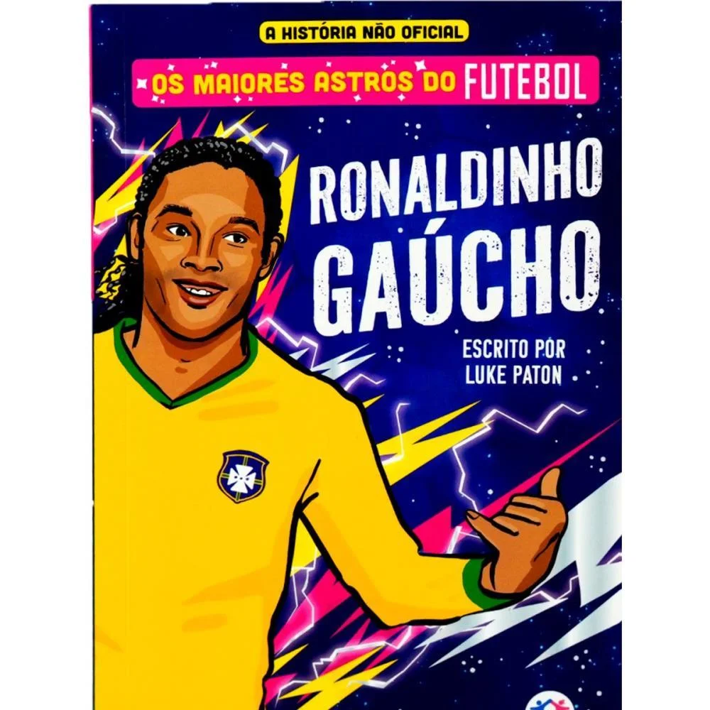 Copa Do Mundo Livro Astros Ronaldinho Gaucho Magic Kids - imagem 4