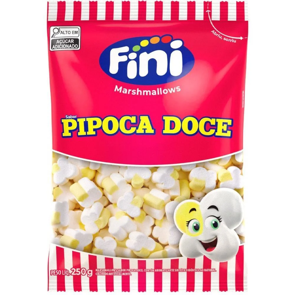 Doce Marshmallow Pipoca 250G Fini - imagem 3