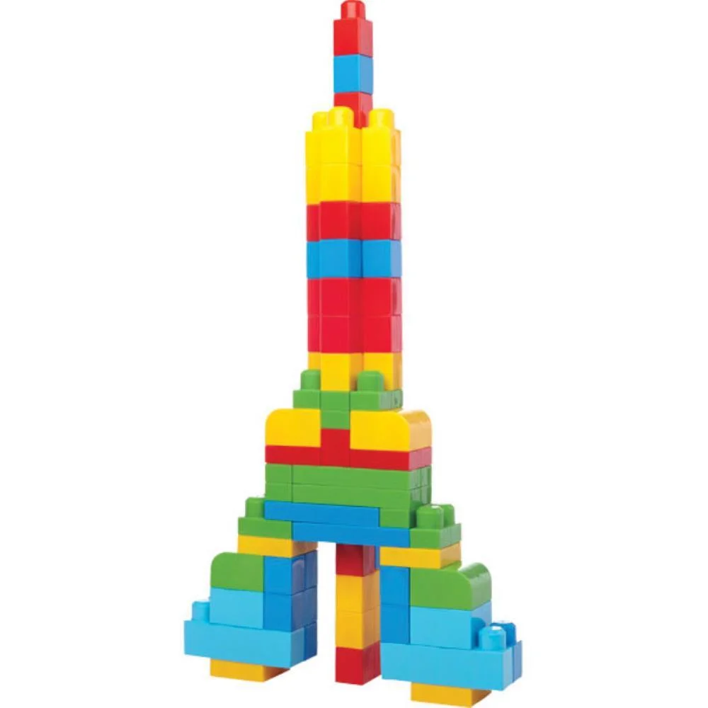 Mega Bloks Fb Sacola De Construcao Az 60P Mattel - imagem 2
